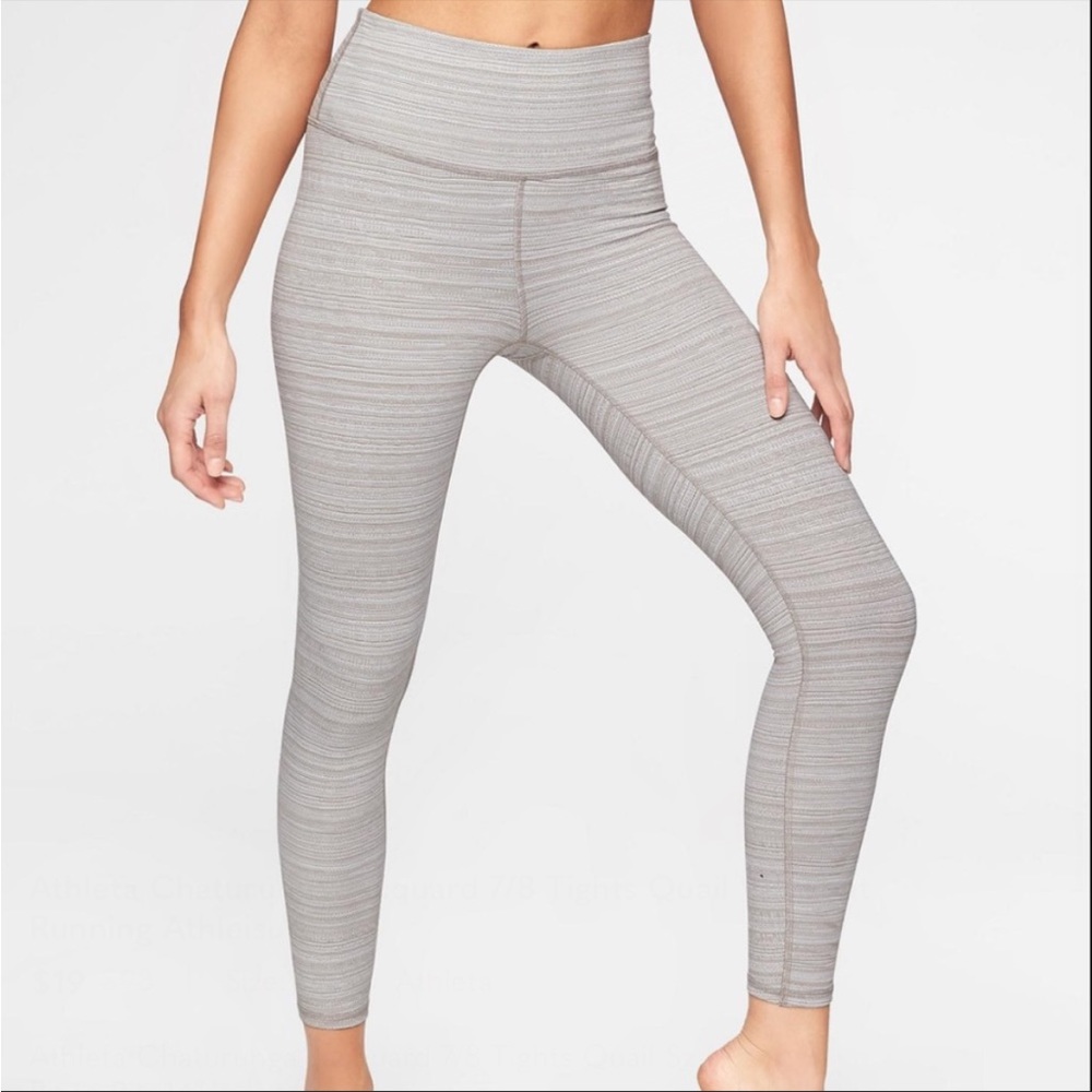 Athleta Jacquard Chaturanga Leggings